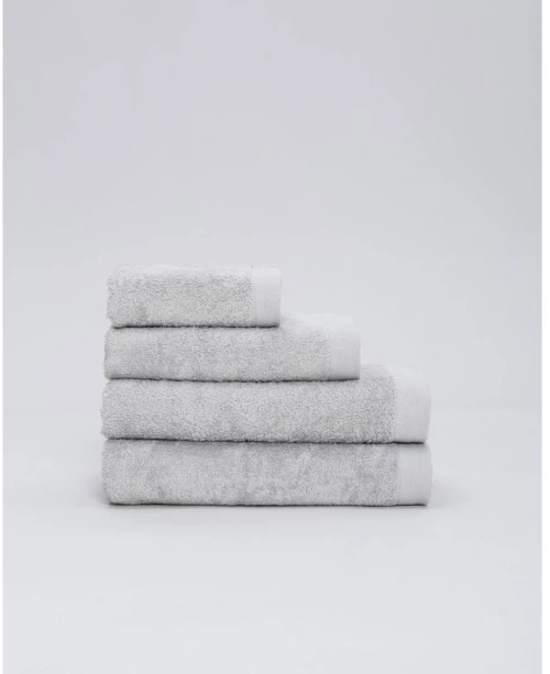 Βαμβακερή Πετσέτα Atlas 630gsm Χειρός | 30x50cm Γκρι απαλό 28970 800781-16 Pennie