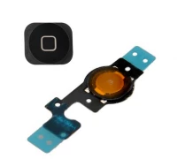 Σέτ Κεντρικού Πλήκτρου Apple iPhone 5C Μαύρο OEM Type A