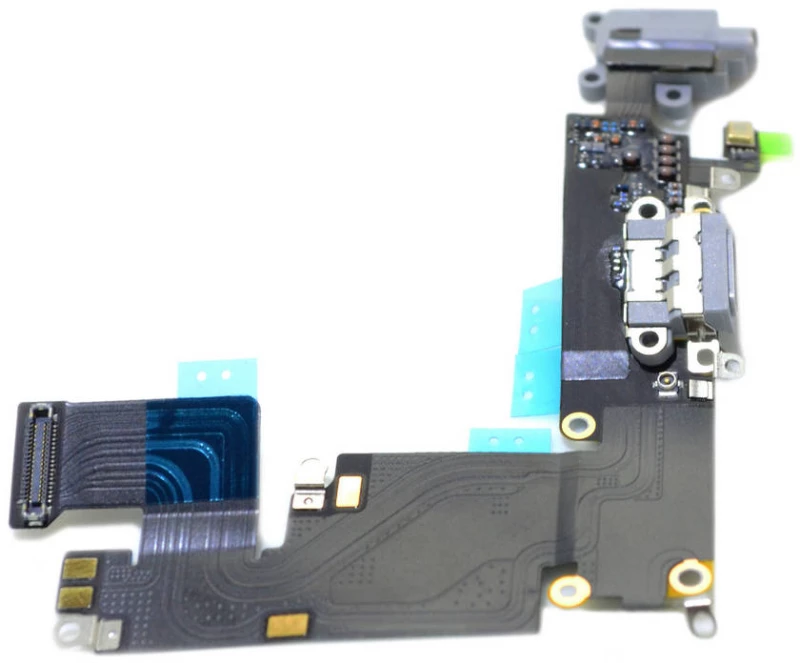 Επαφή Φόρτισης Apple iPhone 6 Plus με Μικρόφωνο και Επαφή Ακουστικών Γκρί OEM Type A