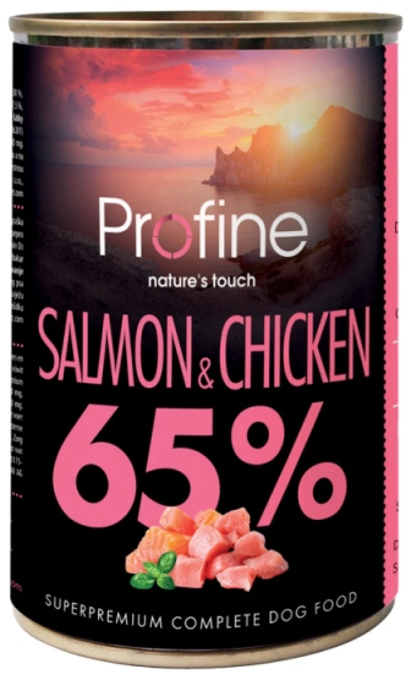 Profine Κονσέρβα Σκύλου 400gr με Σολομό και Κοτόπουλο