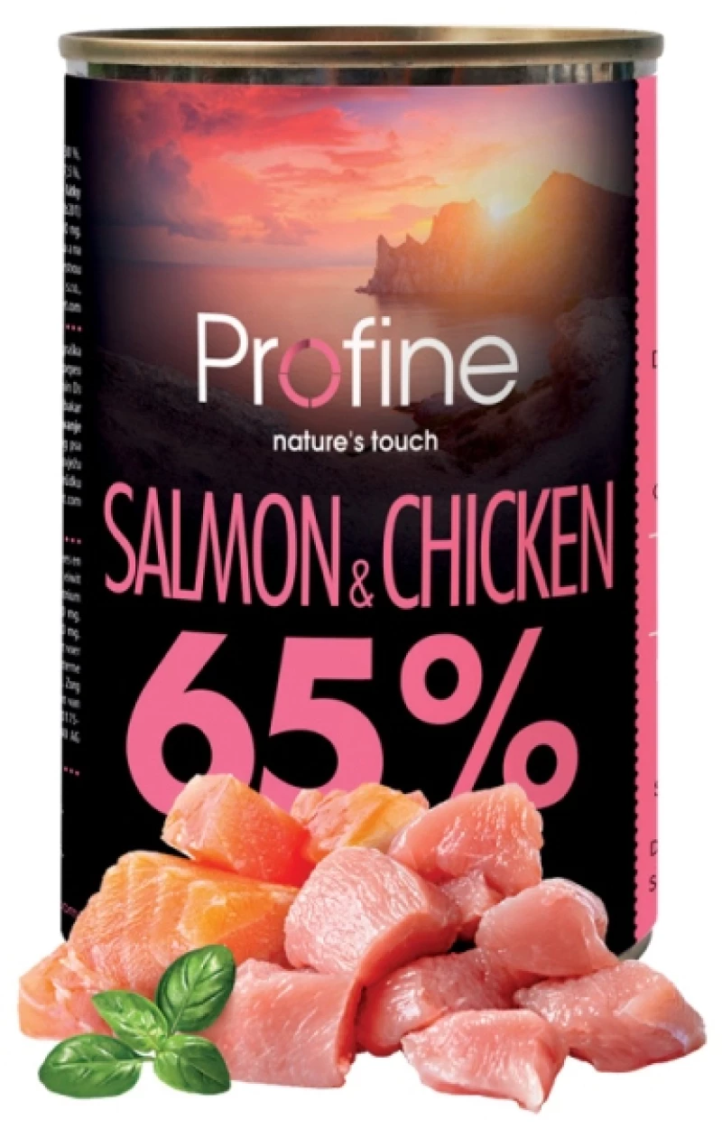 Profine Κονσέρβα Σκύλου 400gr με Σολομό και Κοτόπουλο