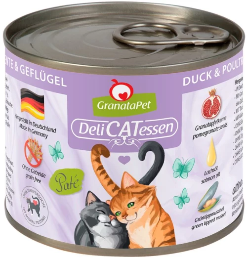 Granatapet Delicatessen 200gr με Πάπια και πουλερικά