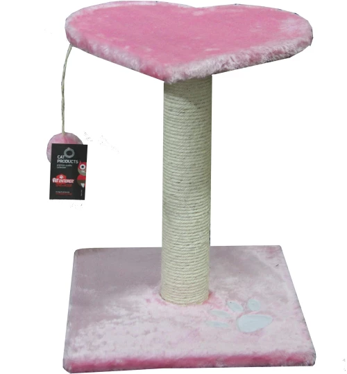CAT TREE "CHARM" 33X33X43CM ΡΟΖ