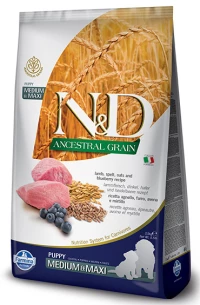 N&D LOW GRAIN ΑΡΝΙ & ΒΑΤΟΜΟΥΡΟ PUPPY MEDIUM - MAXI 12KG