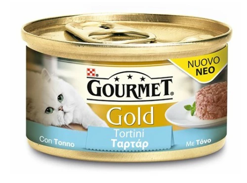 Purina Gourmet Gold Tartar Με Τόνο 85gr