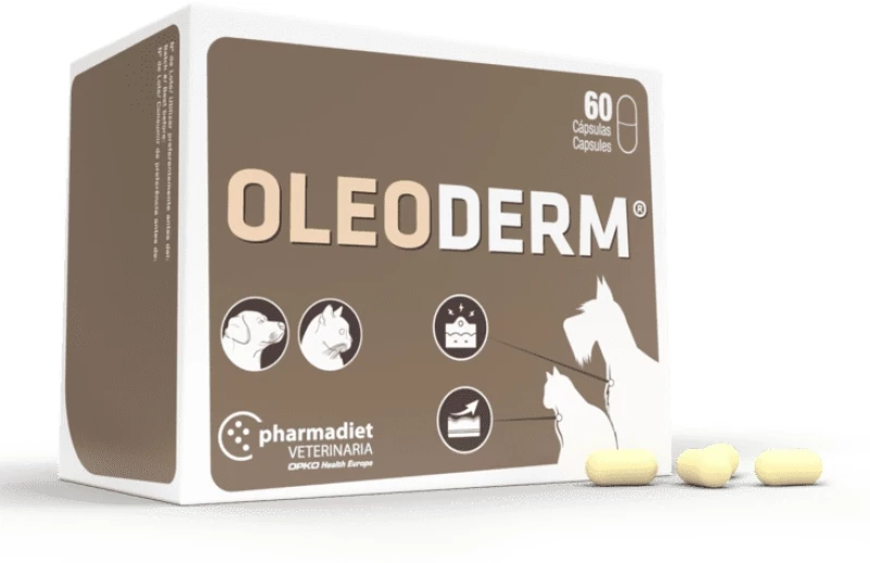 oleoDERM για τον έλεγχο των φλεγμονωδών δερματικών διαταραχών 60caps