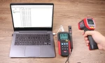 UNI-T μετρητής ισχύος λέιζερ UT385  0uW~39.99mW  400nm~1100nm