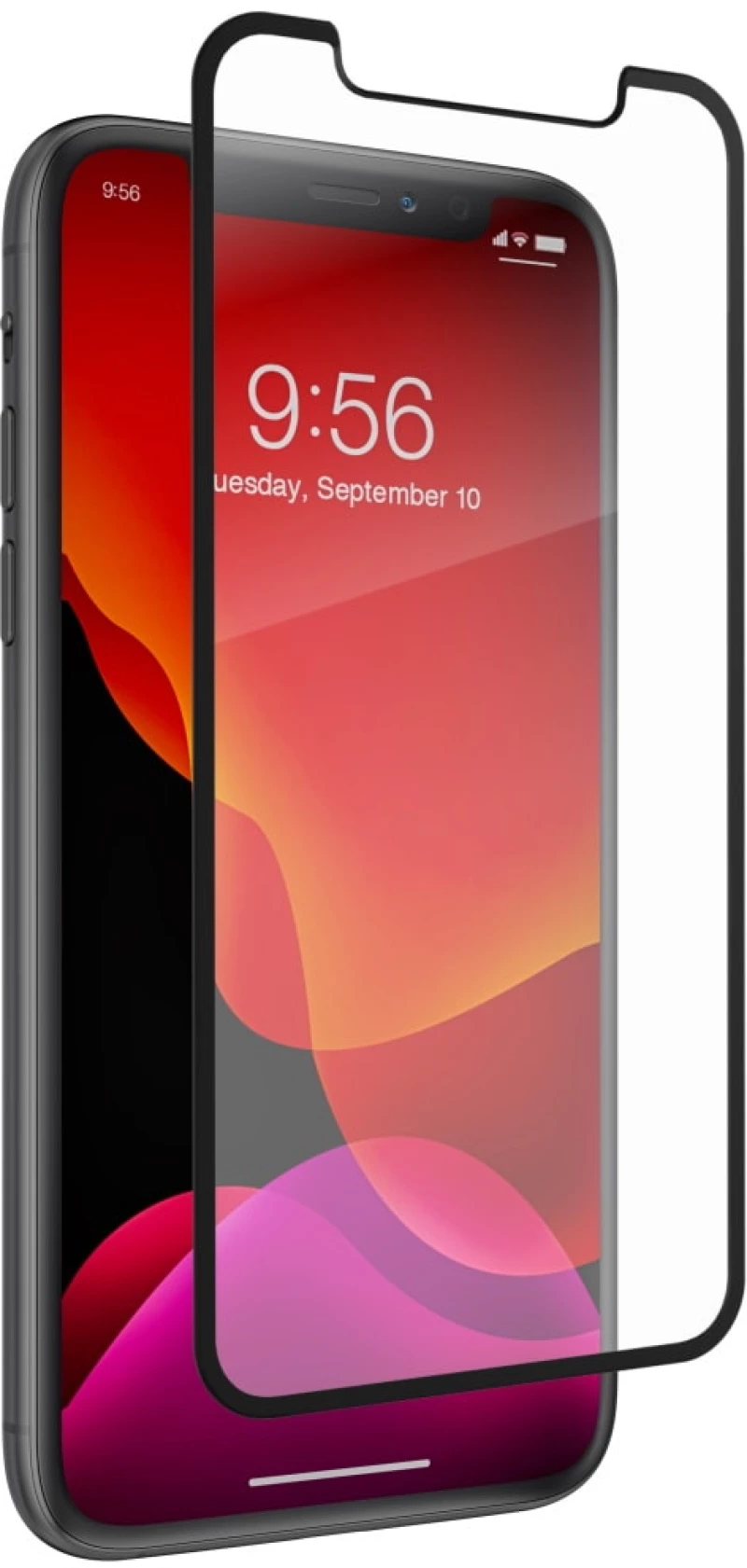 ZAGG InvisibleShield Full Face Tempered Glass Full Glue – iPhone 11 Pro Max / XS Max (μαύρο περίγραμμα)