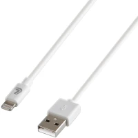 Lampa ΚΑΛΩΔΙΟ ΦΟΡΤΙΣΗΣ 	& ΣΥΓΧΡΟΝΙΣΜΟΥ 100 cm APPLE 8 PIN ESSENTIALS LINE (ΛΕΥΚΟ) L3880.7/T