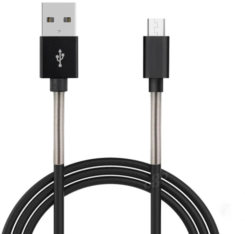AMIO ΚΑΛΩΔΙΟ ΤΑΧΕΙΑΣ ΦΟΡΤΙΣΗΣ USB ΓΙΑ MICRO USB 2,4A 100cm AMiO - 1 ΤΕΜ. 01431/AM