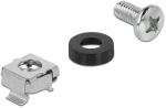 DELOCK σετ βίδες με παξιμάδια 42420 για rack, M6/16mm, 20τμχ