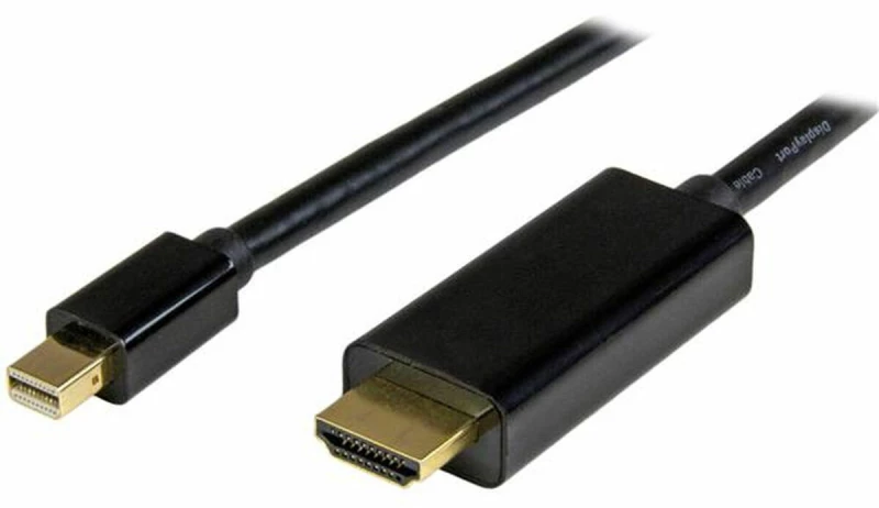 Καλώδιο DisplayPort σε HDMI Startech MDP2HDMM1MB 4K Ultra HD Μαύρο 1 m