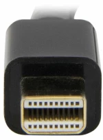 Καλώδιο DisplayPort σε HDMI Startech MDP2HDMM1MB 4K Ultra HD Μαύρο 1 m