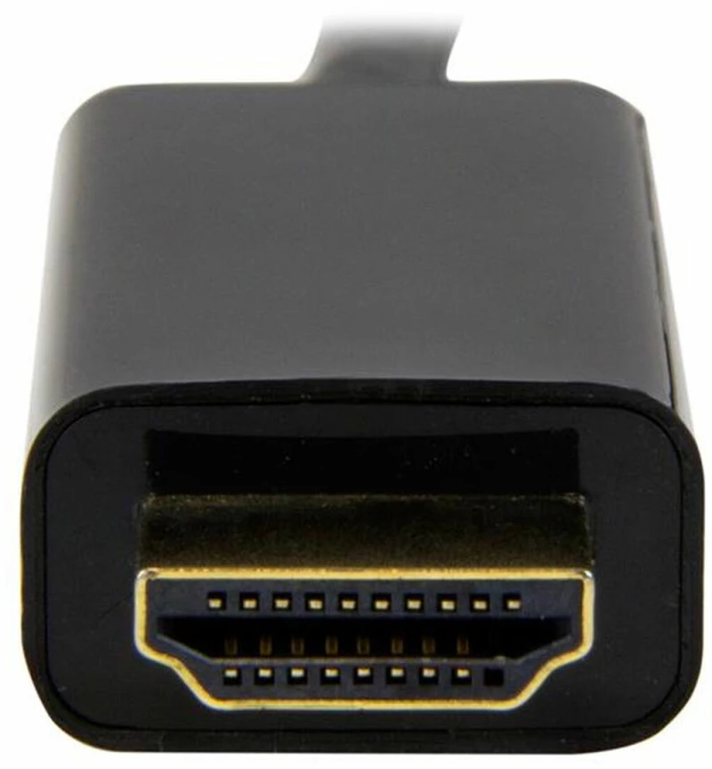 Καλώδιο DisplayPort σε HDMI Startech MDP2HDMM1MB 4K Ultra HD Μαύρο 1 m