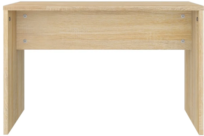 vidaXL Σκαμπό Μπουντουάρ Sonoma δρυς 70 x 35 x 45 εκ. Επεξ. Ξύλο N/A Καφέ