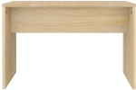 vidaXL Σκαμπό Μπουντουάρ Sonoma δρυς 70 x 35 x 45 εκ. Επεξ. Ξύλο N/A Καφέ