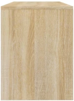 vidaXL Σκαμπό Μπουντουάρ Sonoma δρυς 70 x 35 x 45 εκ. Επεξ. Ξύλο N/A Καφέ