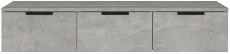vidaXL Ντουλάπι Τοίχου Γκρι Σκυρ. 102x30x20 εκ. Επεξεργασμένο Ξύλο N/A Γκρι