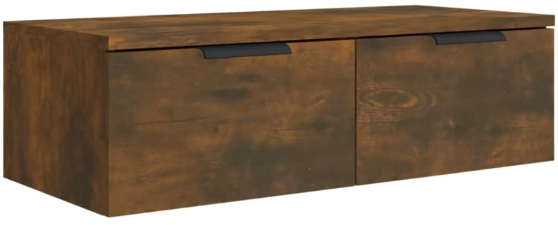 vidaXL Ντουλάπι Τοίχου Καπνιστή Δρυς 68x30x20 εκ. Επεξεργασμένο Ξύλο N/A Καφέ
