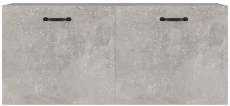 vidaXL Ντουλάπι Τοίχου Γκρι Σκυρ. 80x35x36,5 εκ. Επεξεργασμένο Ξύλο N/A Γκρι