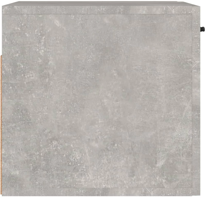 vidaXL Ντουλάπι Τοίχου Γκρι Σκυρ. 80x35x36,5 εκ. Επεξεργασμένο Ξύλο N/A Γκρι