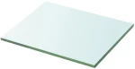 vidaXL Ράφι Πάνελ Διάφανο 20 x 25 εκ. Γυάλινο 20 x 25 cm Διαφανές