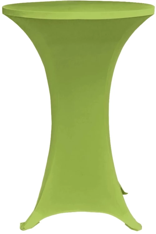 vidaXL Καλύμματα Τραπεζιού Ελαστικά 2 τεμ. Πράσινα 60 εκ. 60 cm Πράσινο