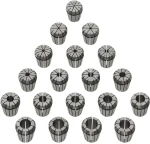 vidaXL Τσιμπίδια Collet Φρέζας Σετ 19 τεμ. ER32 N/A