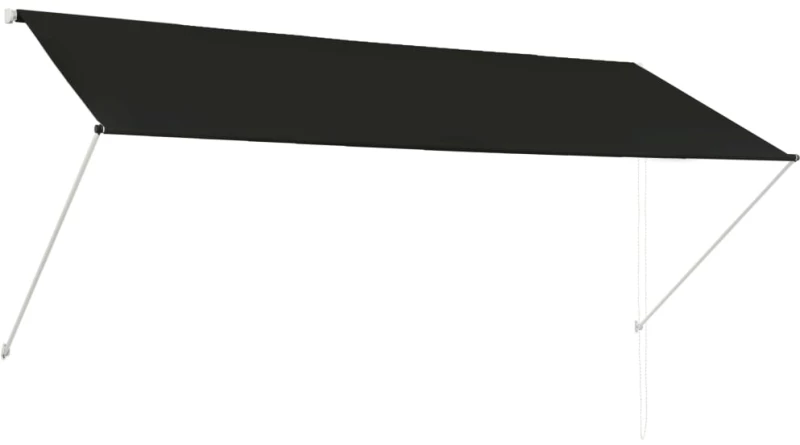 vidaXL Τέντα Συρόμενη Ανθρακί 300 x 150 εκ. 300 x 150 cm Ανθρακί