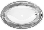 vidaXL Νιπτήρας Ασημί 40 x 33 x 13,5 εκ. Κεραμικός N/A Ασήμι