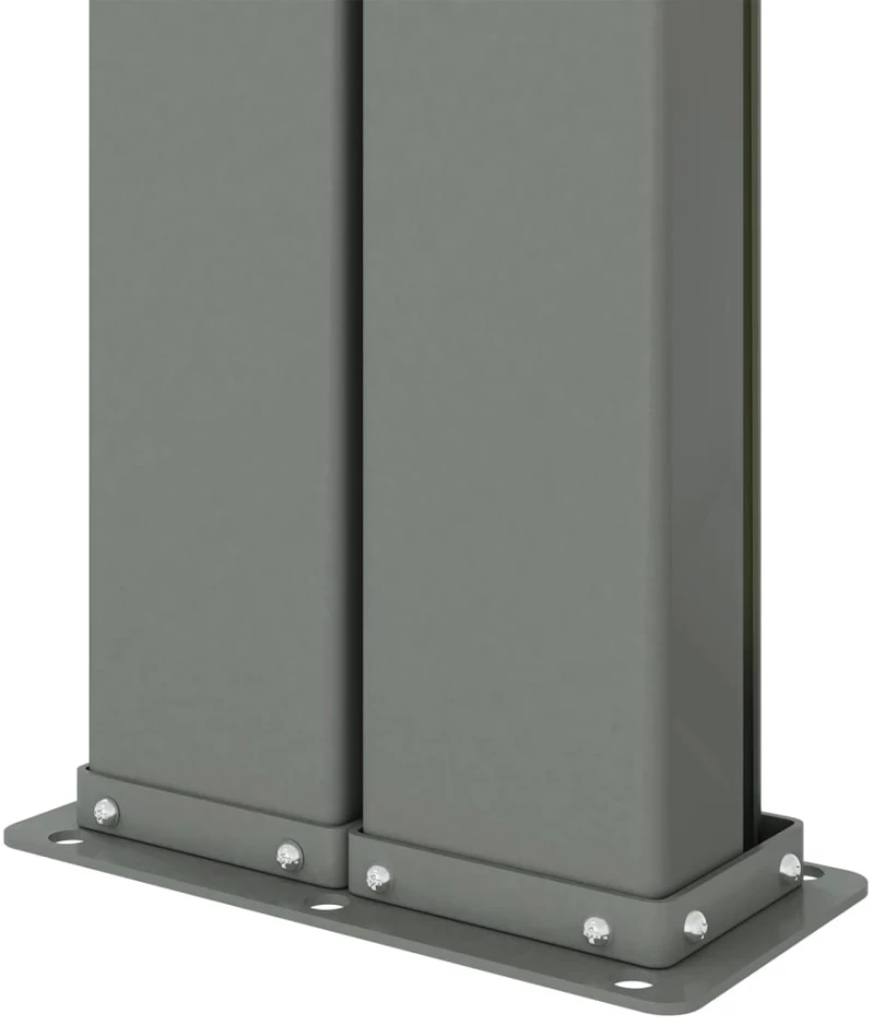 vidaXL Σκίαστρο Πλαϊνό Συρόμενο Μπλε 180 x 1200 εκ. 180 x 1200 cm Μπλε