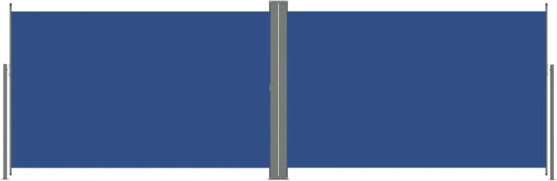 vidaXL Σκίαστρο Πλαϊνό Συρόμενο Μπλε 200 x 600 εκ. 200 x 600 cm Μπλε