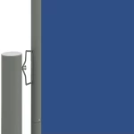 vidaXL Σκίαστρο Πλαϊνό Συρόμενο Μπλε 200 x 600 εκ. 200 x 600 cm Μπλε