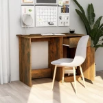 vidaXL Γραφείο Καπνιστή Δρυς 100x50x76 εκ. από Επεξεργασμένο Ξύλο N/A Καφέ