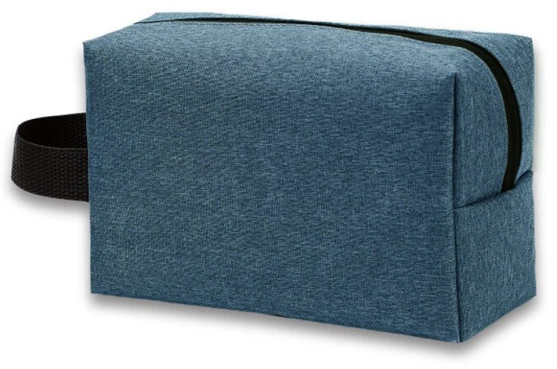 Τσαντάκι καλλυντικών με χειρολαβή BTHU-0030, 24 x 10.5 x 13cm, μπλε