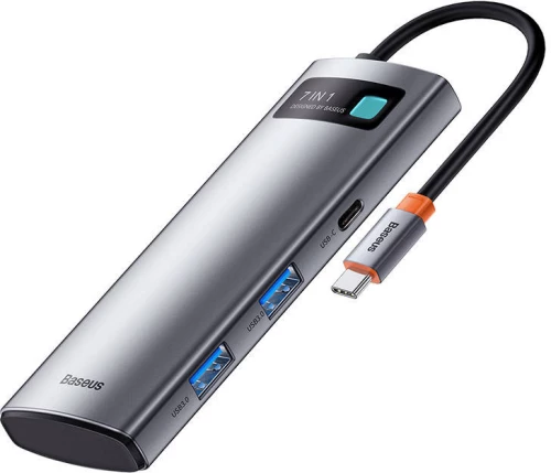 Baseus Hub Adapter 7in1 USB-C to 2x USB 3.0 + HDMI + USB-C PD