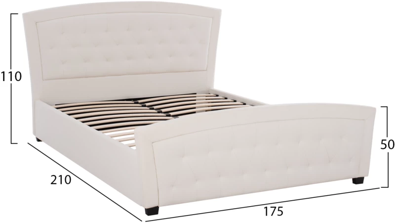 ΚΡΕΒΑΤΙ ODELIA ΜΕ PU HM550.11 150x200 εκ. (Η τιμή αφορά το 1 τεμάχιο)