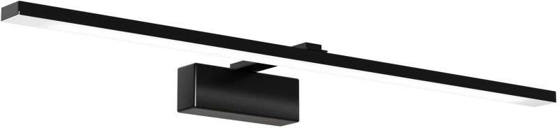 Φωτιστικό Τοίχου Led 6.5W 6000K 500Lm Μαύρο 55x13x3cm