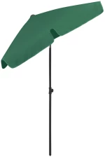 vidaXL Ομπρέλα Θαλάσσης Πράσινη 180 x 120 εκ. 180 x 120 cm Πράσινο