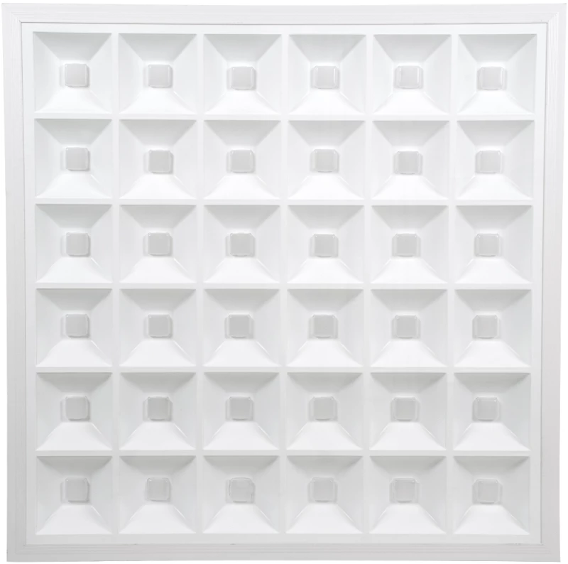 GloboStar® ZEUS 60969 Χωνευτό LED Panel 60x60cm 48W 7200lm 120° CRI≥86Ra UGR