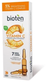 Bioten Vitamin C Brightening & Anti-ageing 7 Day Care Ampoules 7 x 1.3ml