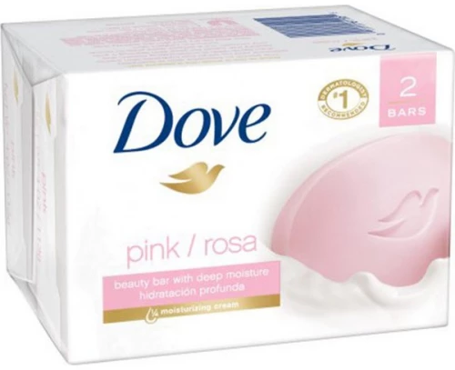 Dove Pink Soap Bar 2x100gr
