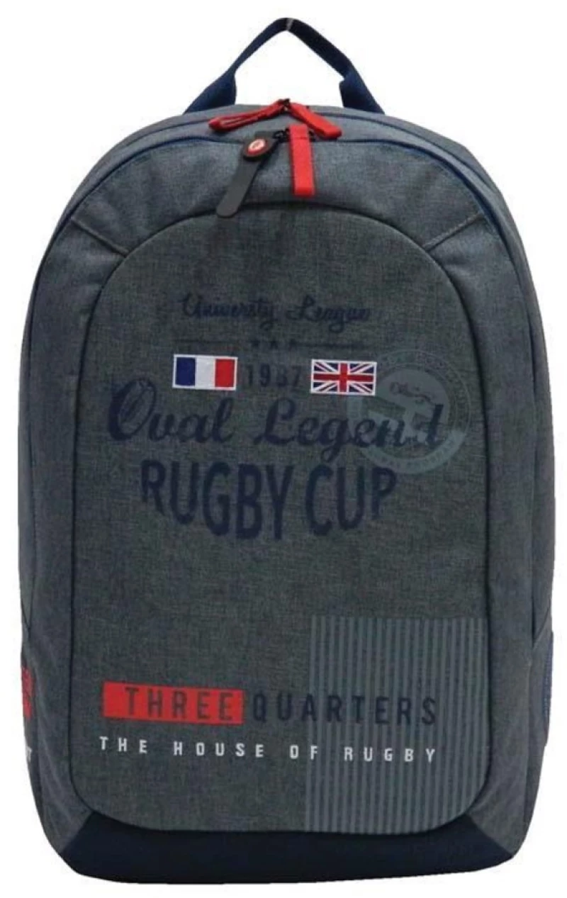 258501 Bagtrotter τσάντα πλάτηΣ oval legend γκρι 51x33x20εκ.