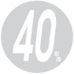 255338 Next αφίσα `ΚύκλοΣ -40%` για βιτρίνεΣ O32εκ. (ΣΕΤ 10 ΤΕΜΑΧΙΩΝ)