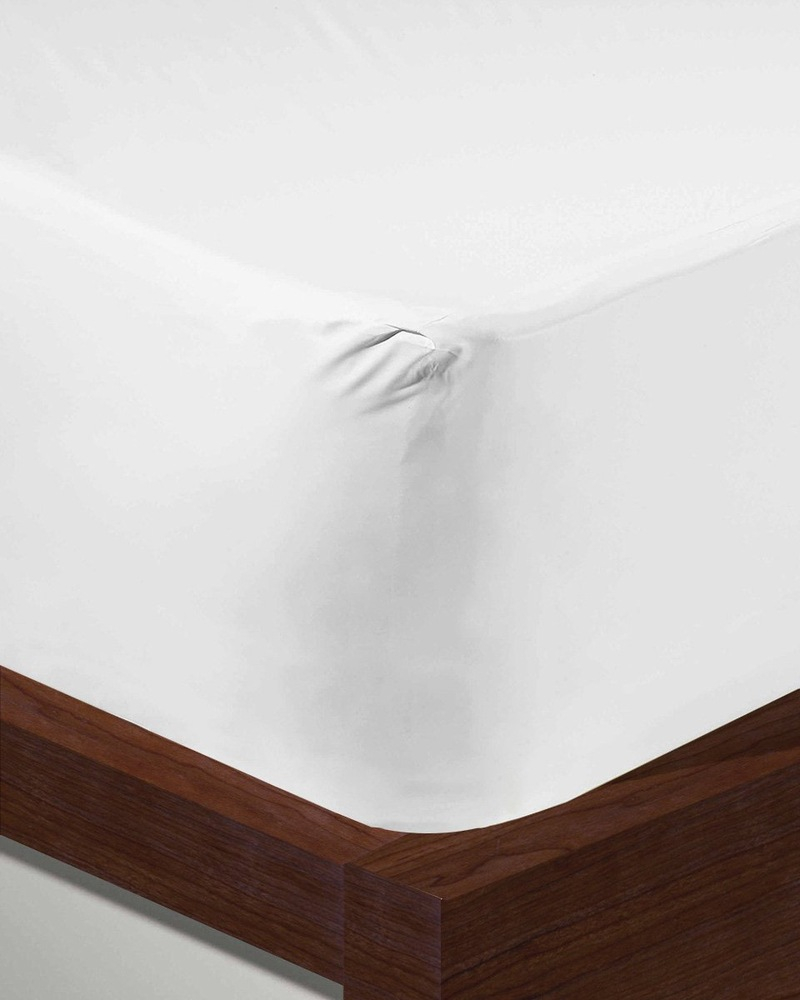 301128 Σεντόνι με λάστιχο Peak Super Υπέρδιπλη (180x200+35cm) Ασπρο