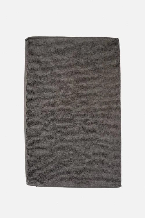 301253 Βαμβακερό Μονόχρωμο Πατάκι Μπάνιου Premium 715gr σε 7 ΑποχρώσειΣ 4 ΔιαστάσειΣ 57x100cm Ανθρακί