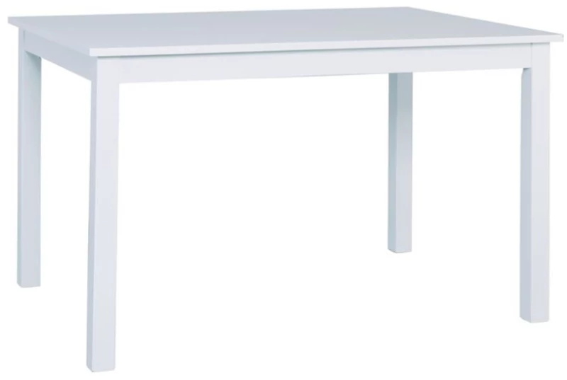 31001 NATURALE ΤΡΑΠΕΖΙ ΑΣΠΡΟ MDF 120x80x74cm