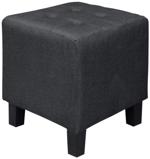 211375 MEDEA ΣΚΑΜΠΟ ΒΟΗΘΗΤΙΚΟ, ΥΦΑΣΜΑ ΜΑΥΡΟ 37x37x42cm