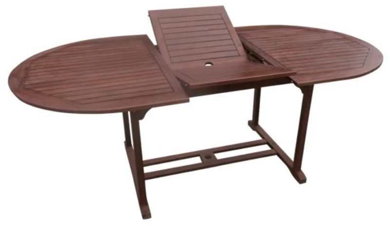 246300 GARDEN ΤΡΑΠΕΖΙ ΕΠΕΚΤΕΙΝΟΜΕΝΟ OVAL, ΞΥΛΟ ACACIA 150/200x100 H.74cm