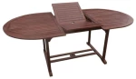 246300 GARDEN ΤΡΑΠΕΖΙ ΕΠΕΚΤΕΙΝΟΜΕΝΟ OVAL, ΞΥΛΟ ACACIA 150/200x100 H.74cm